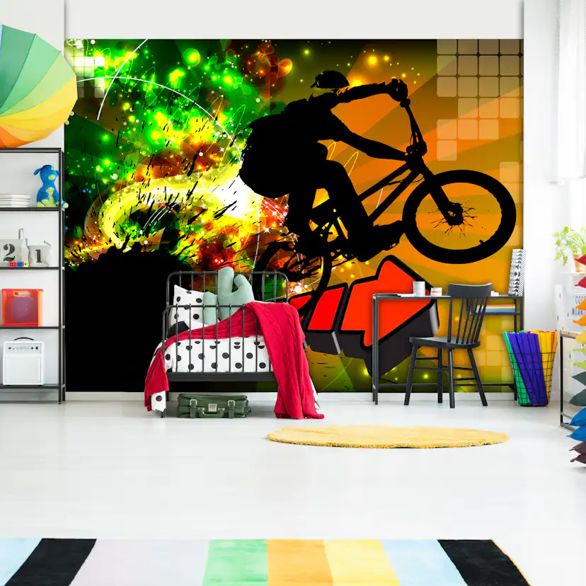 Fototapet Arkiio Bicycle Tricks
