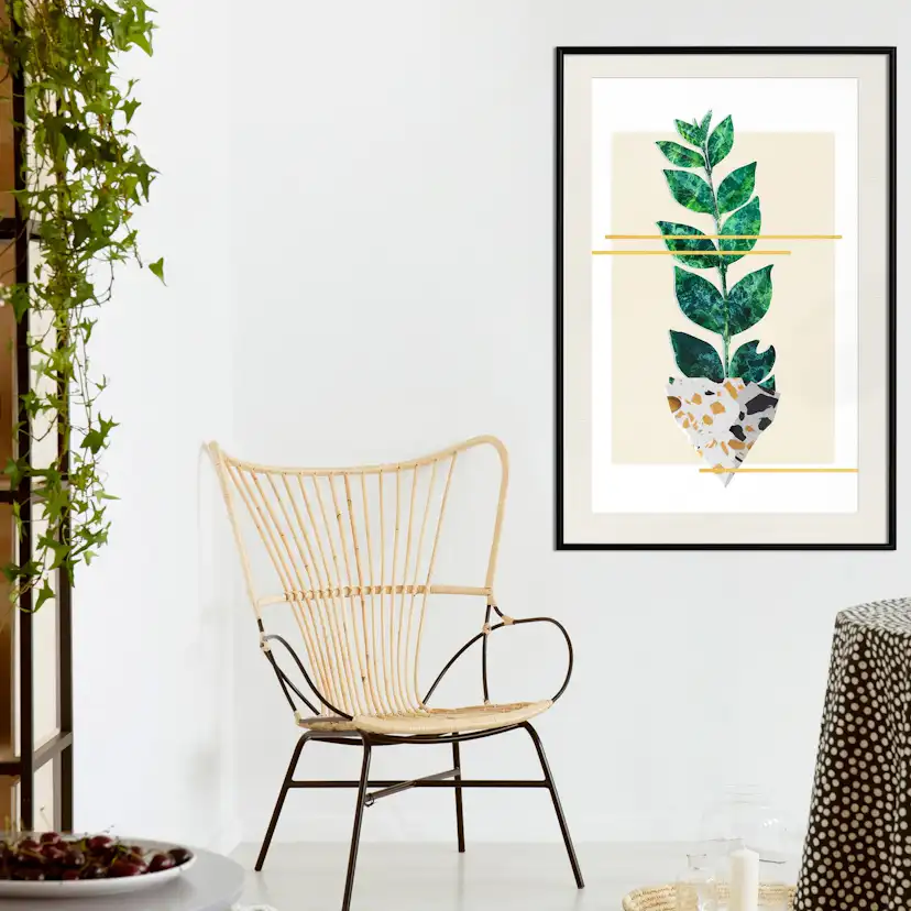 Poster Artgeist Affisch Geometric Nature