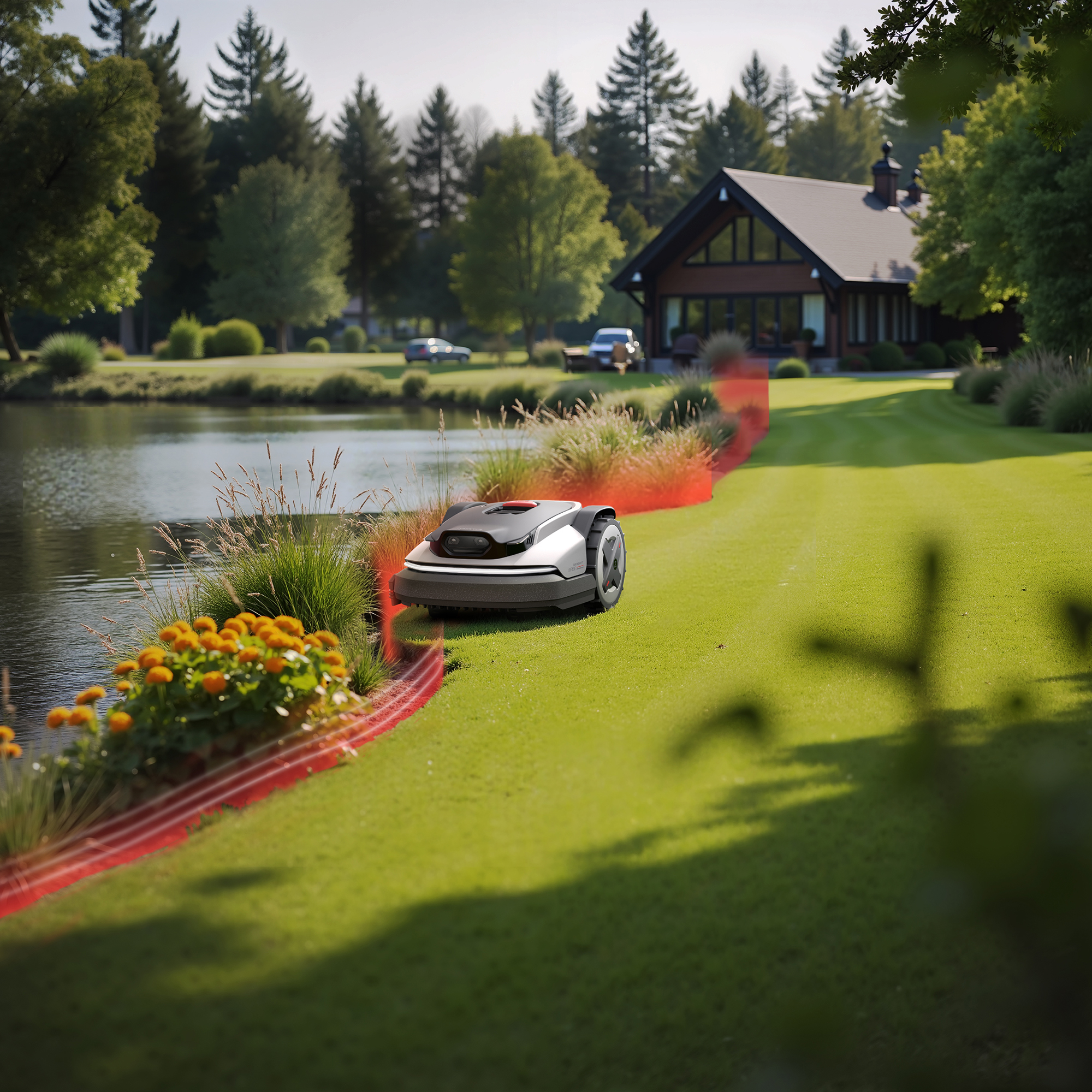 Robotgräsklippare Roborock RockMow S108 inkl PreciEdge