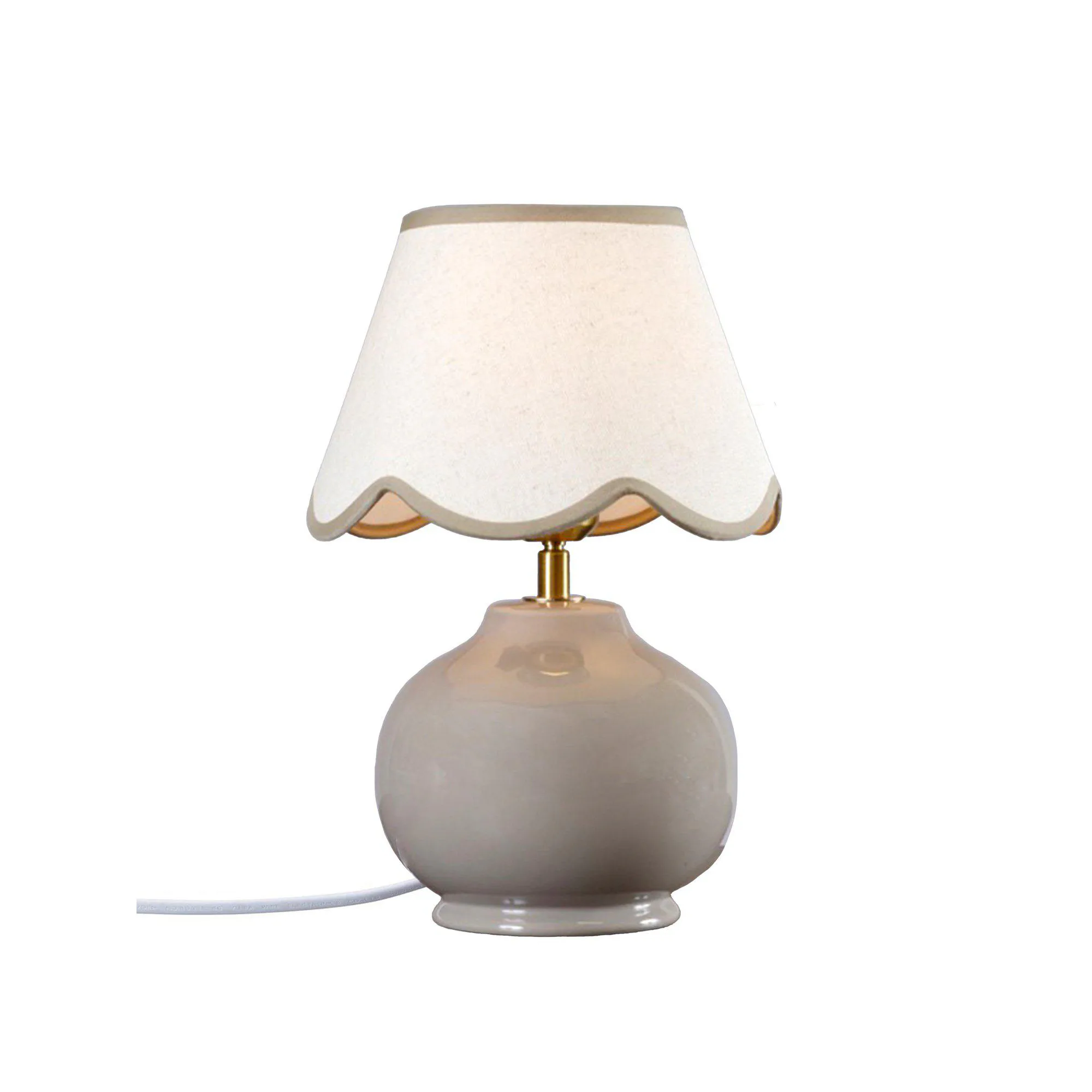 Bordsslampa PR Home Nell Lampfot i Keramik med Lampskärm