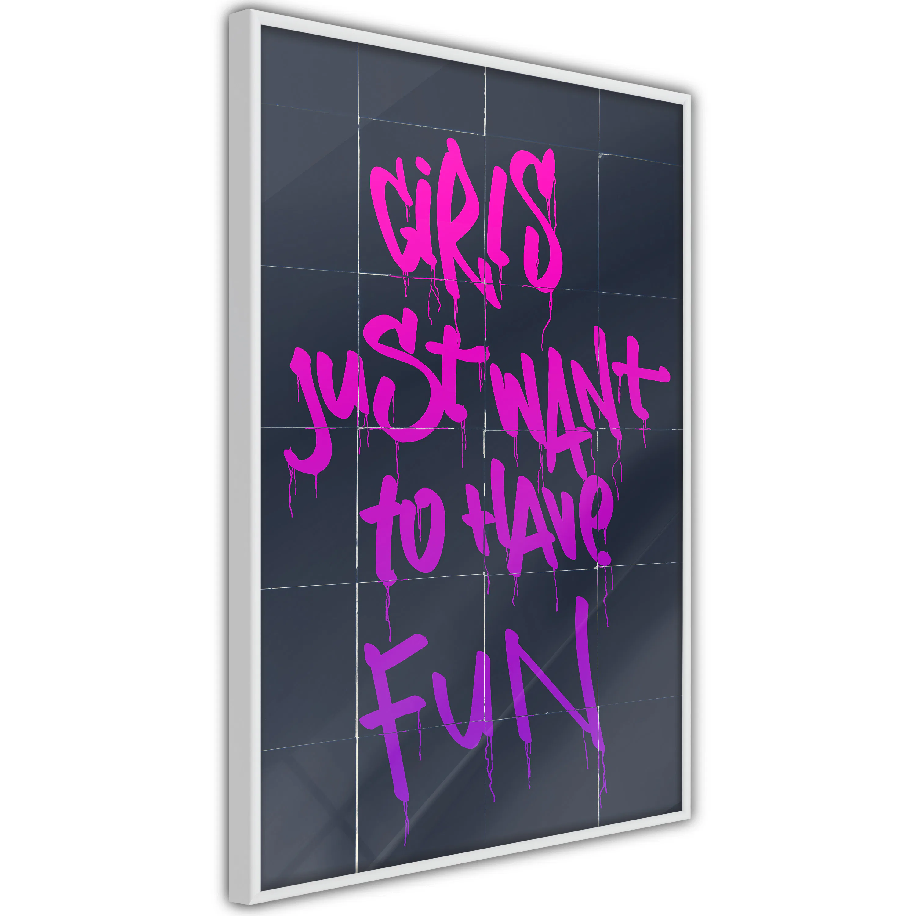 Poster Artgeist Affisch Girls Just Want to Have Fun
