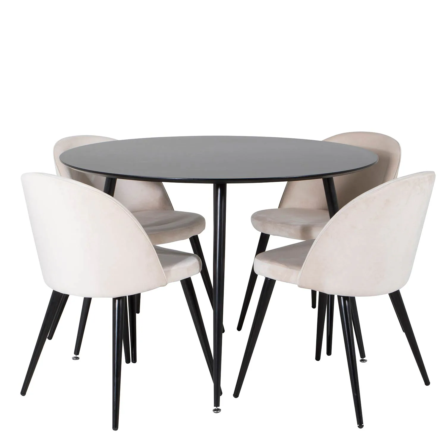 Svart/Beige