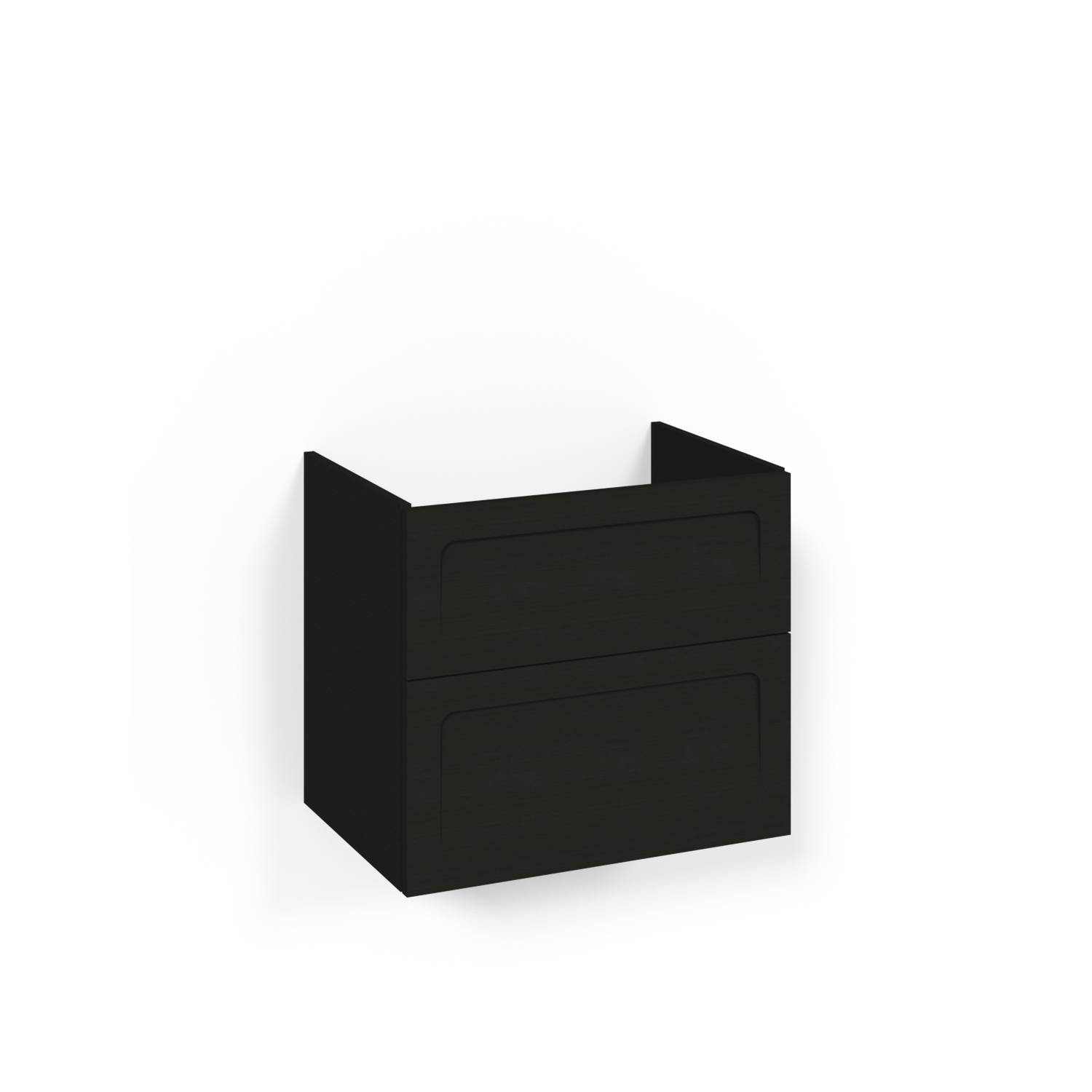 Crown Udel 60x45 Sv.Ek 2L Sha Bredd: 600, Svart Ek