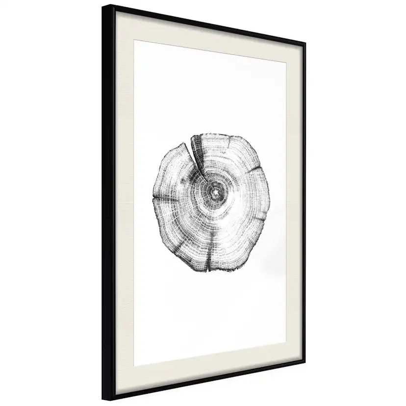 Poster Artgeist Affisch Wood Slice