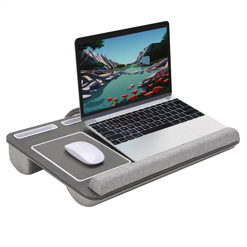 Laptopställ Desire2 för Knät Vänsterhänt Version Grå