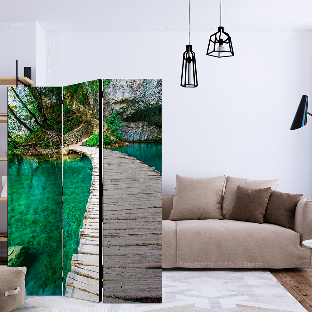 Rumsavdelare Skärmvägg Arkiio Plitvice Lakes National Park Croatia 135x172 cm