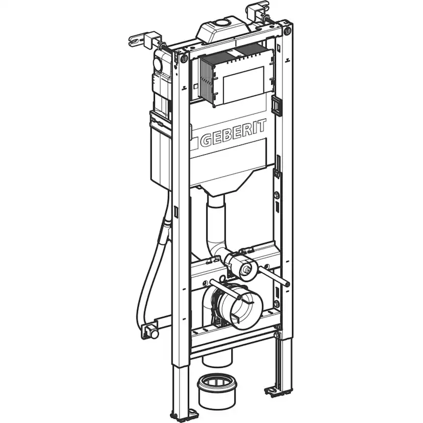 WC-Fixtur Geberit Duofix Sigma Smal 112 cm
