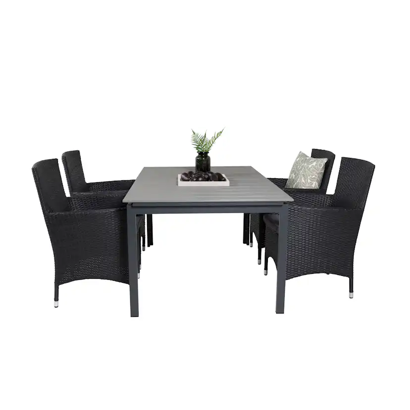 Matgrupp Venture Home Lova 160/240 med 4 Milwa Stolar