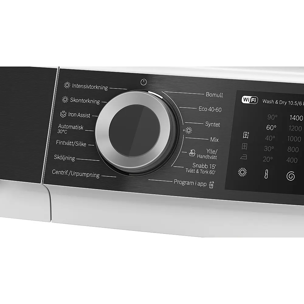 Kombinerad Tvättmaskin Och Torktumlare Bosch WNG2541LSN Vit