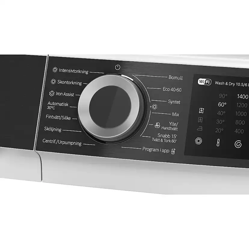 Kombinerad Tvättmaskin Och Torktumlare Bosch WNG2541LSN Vit