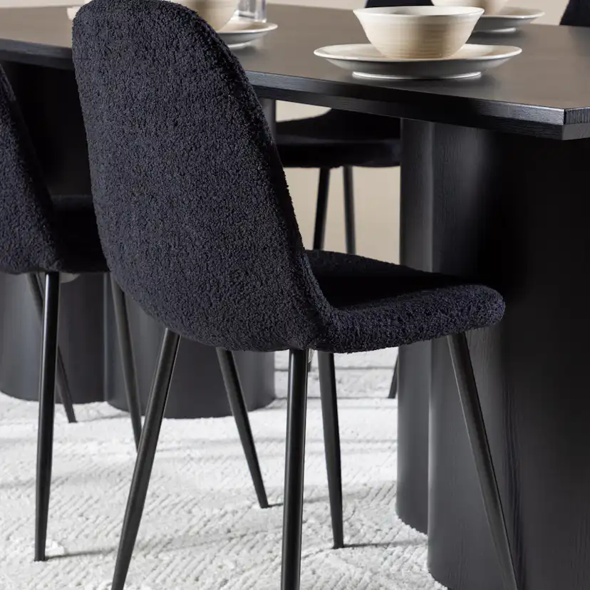 Matgrupp Venture Home Olivia 210 med 6 st Polar Stolar Teddy