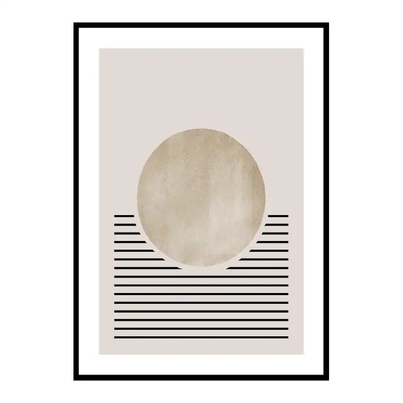 Poster Gallerix Abstract Cuts No2