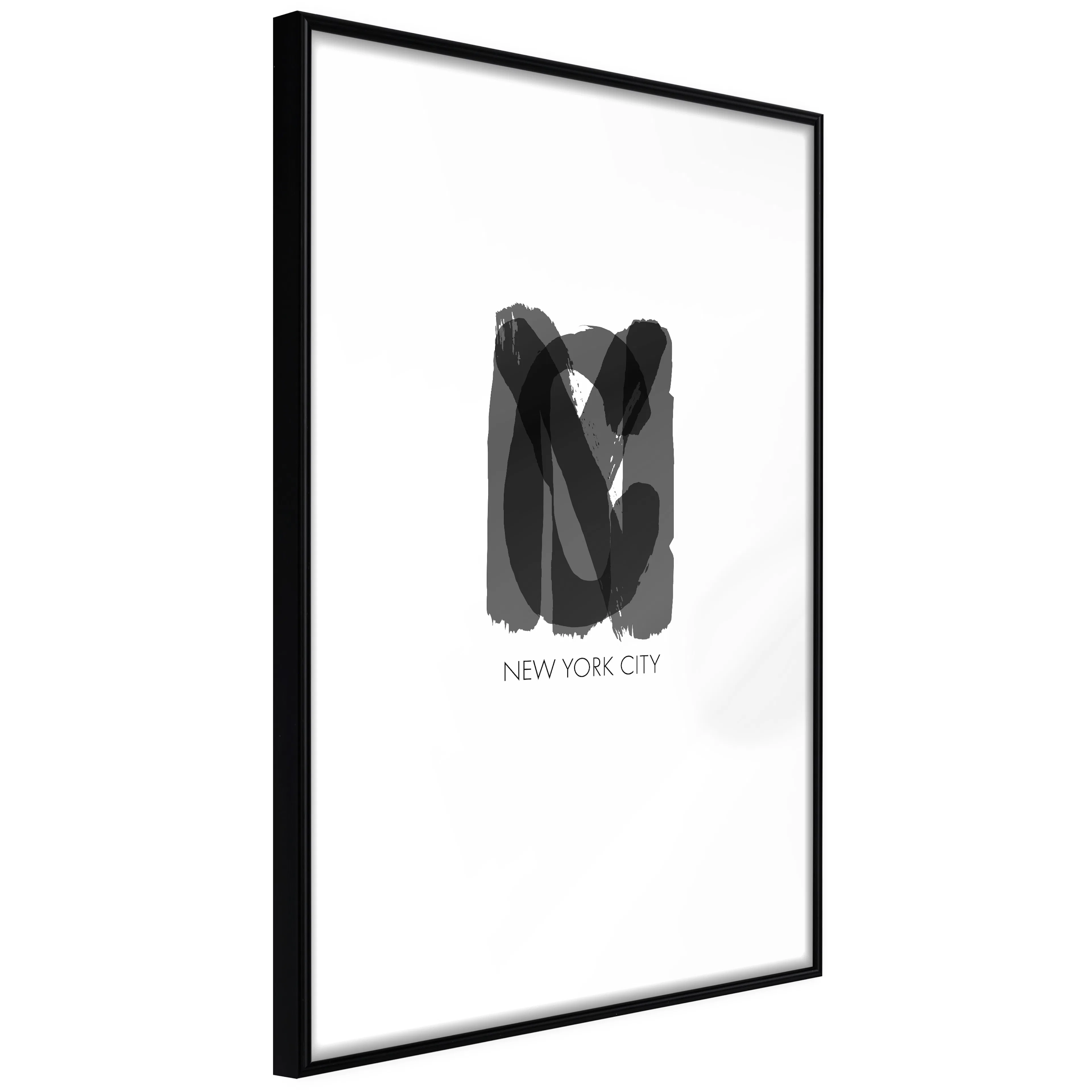 Affisch - New York City [Poster] 20x30 Svart ram, 20x30 cm