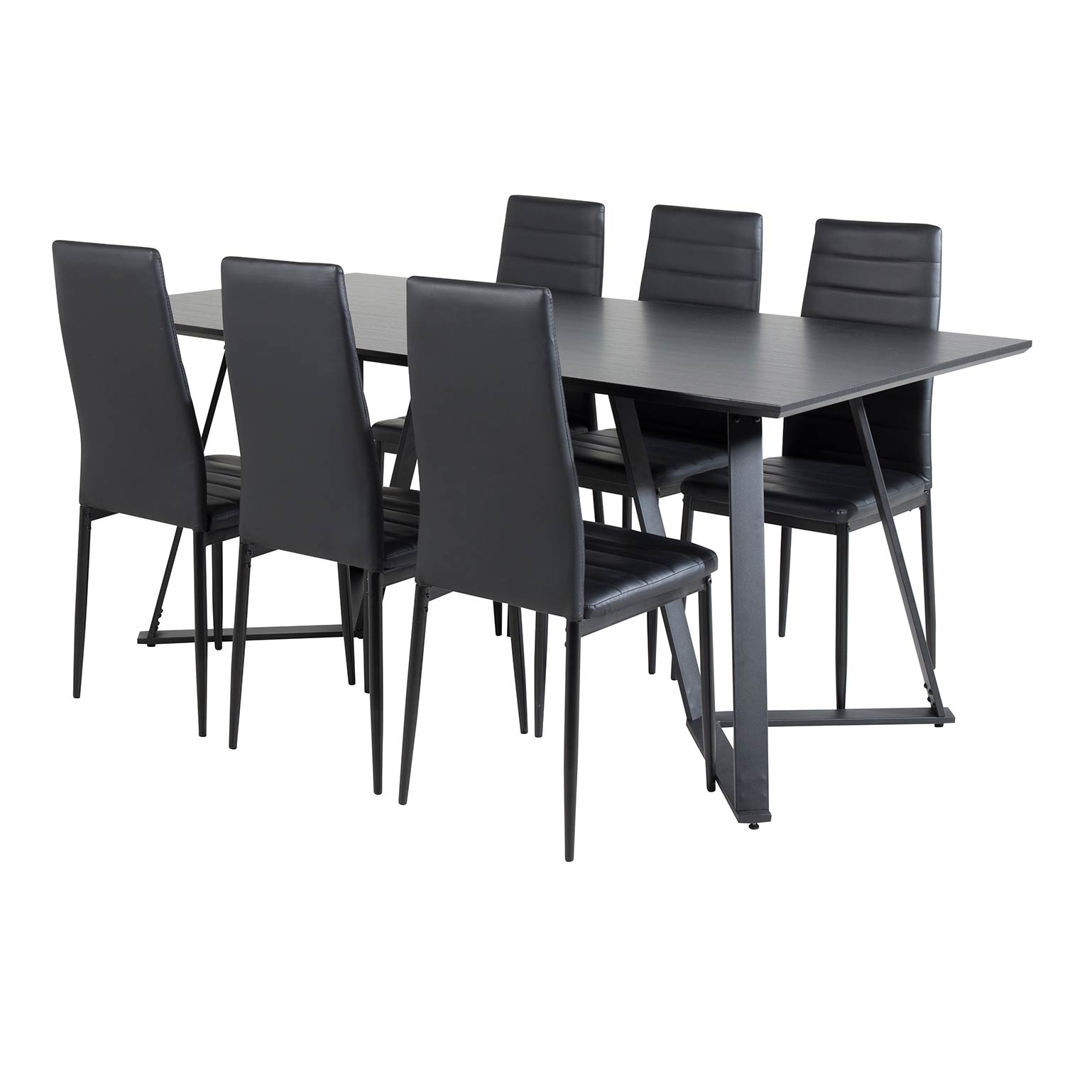 Matgrupp Venture Home Madde med 6 Sly Stolar