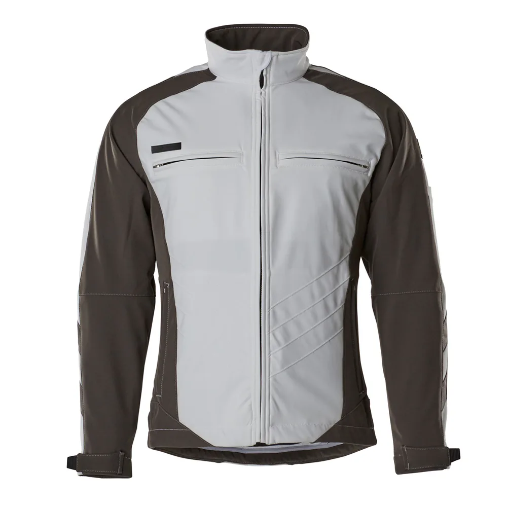 Mascot UNIQUE Softshelljacka 12002-149-0618 Storlek: 3XL, Färg: Vit/mörk Antracit