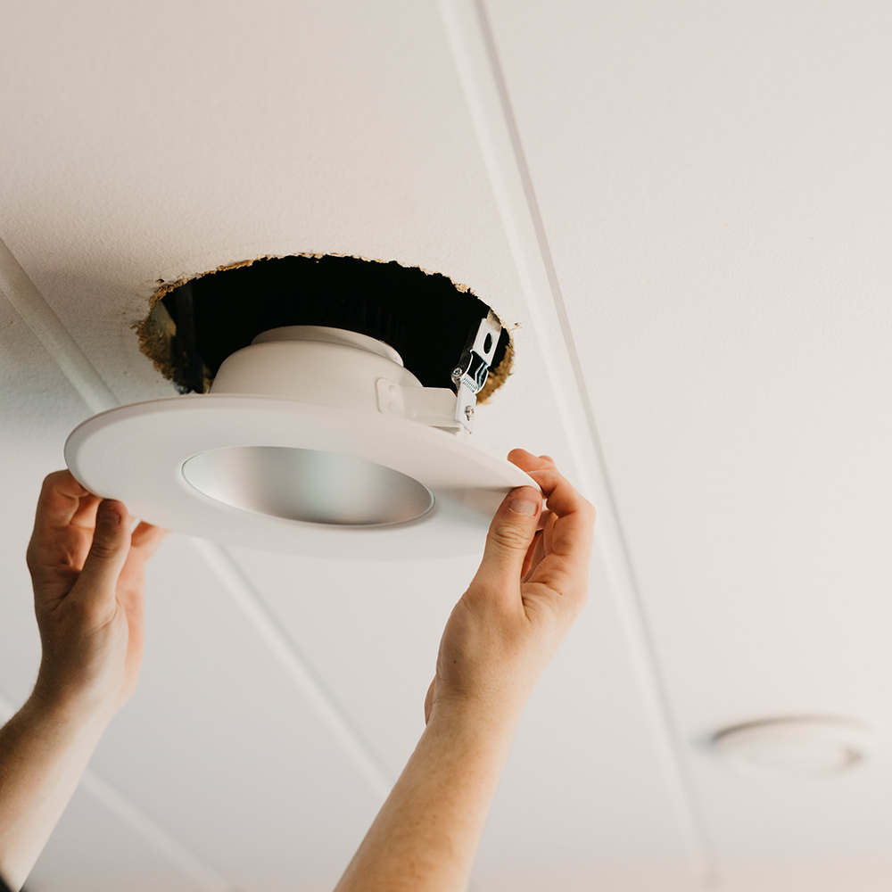 Downlight LEDt Hide-A-Lite DL Echo L 265 Vit DALI
