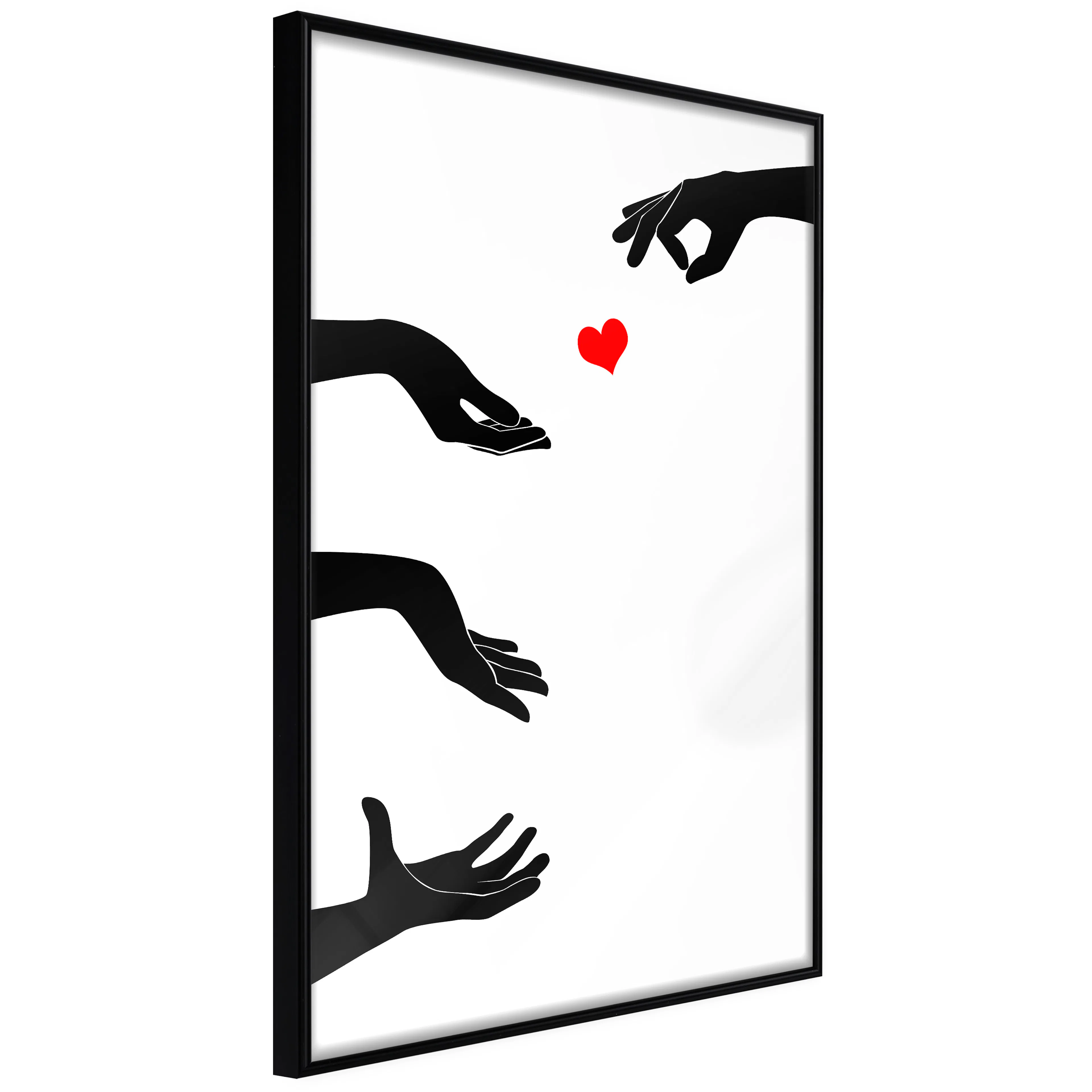 Affisch - Fillip [Poster] 30x45 Svart ram, 30x45 cm
