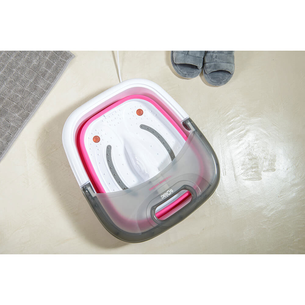 Fotbad med Massage Solac Therma Hydro Hopfällbar