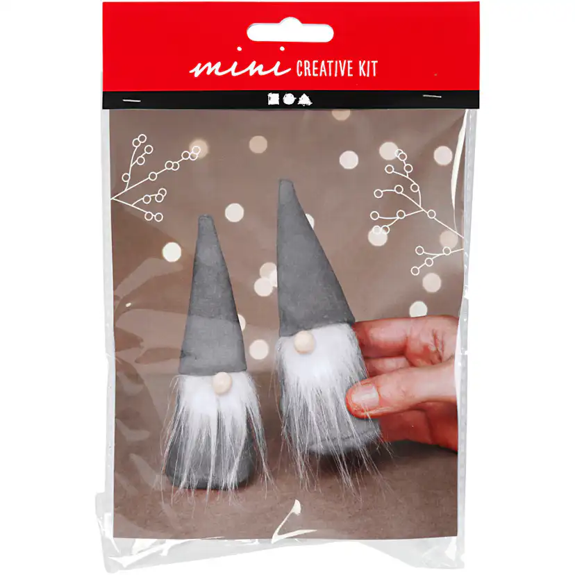 Materialset Creativ Company Kreativt Minikit Grå 2 St/ 0 Set