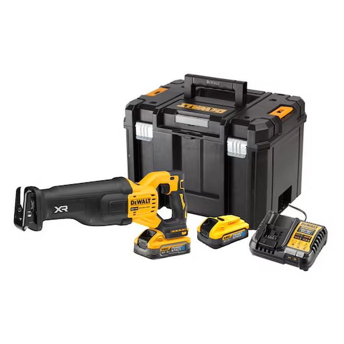 Tigersåg DeWalt DCS386H2T-QW 18V XR Fv Ps 2x5 Ah Tstak