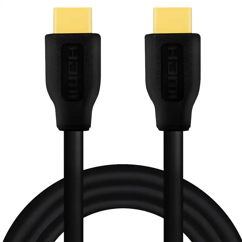 HDMI-kabel Premium High Speed 4K/60Hz 1m Längd: 1 m