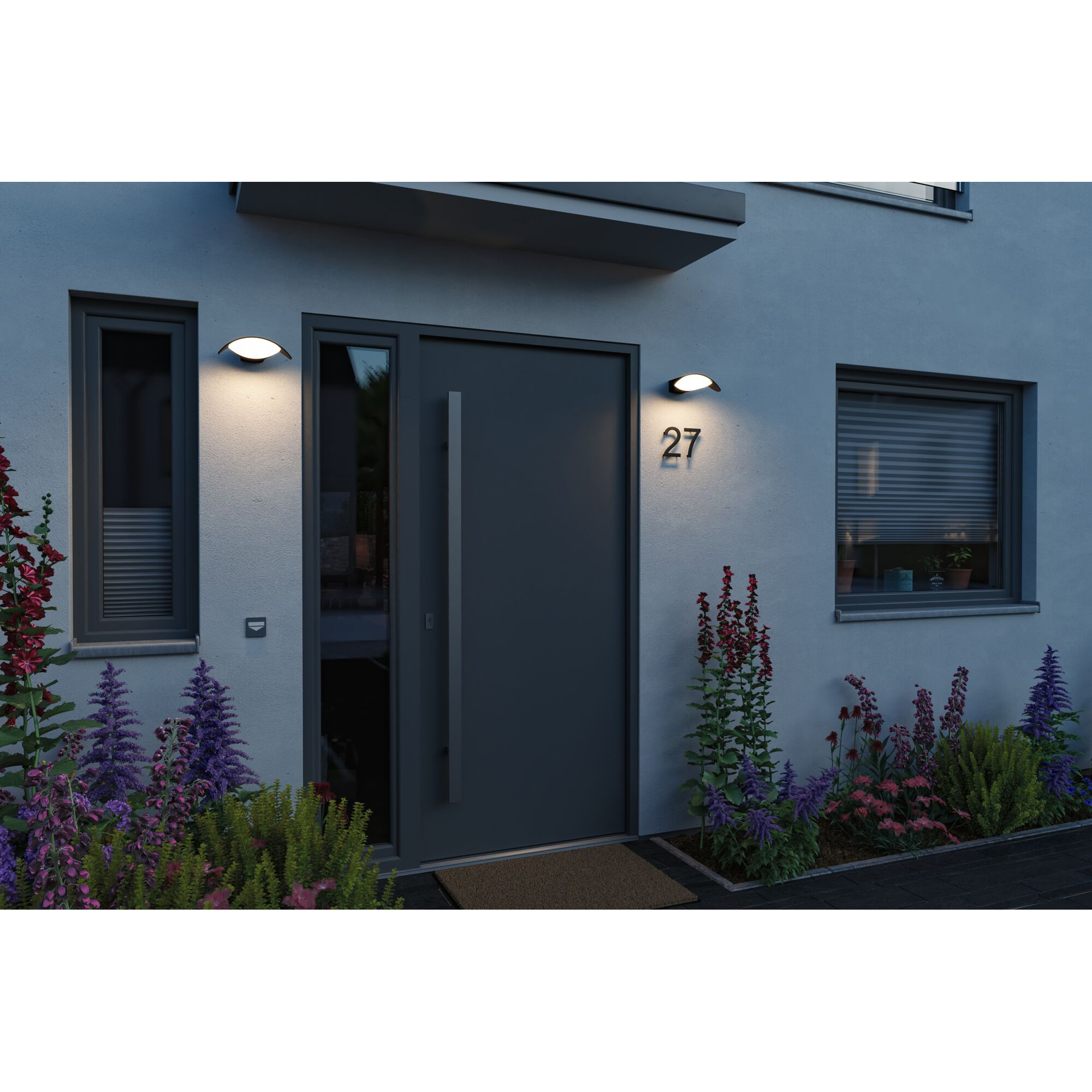 Fasadbelysning LED Paulmann Mesana IP44 230V