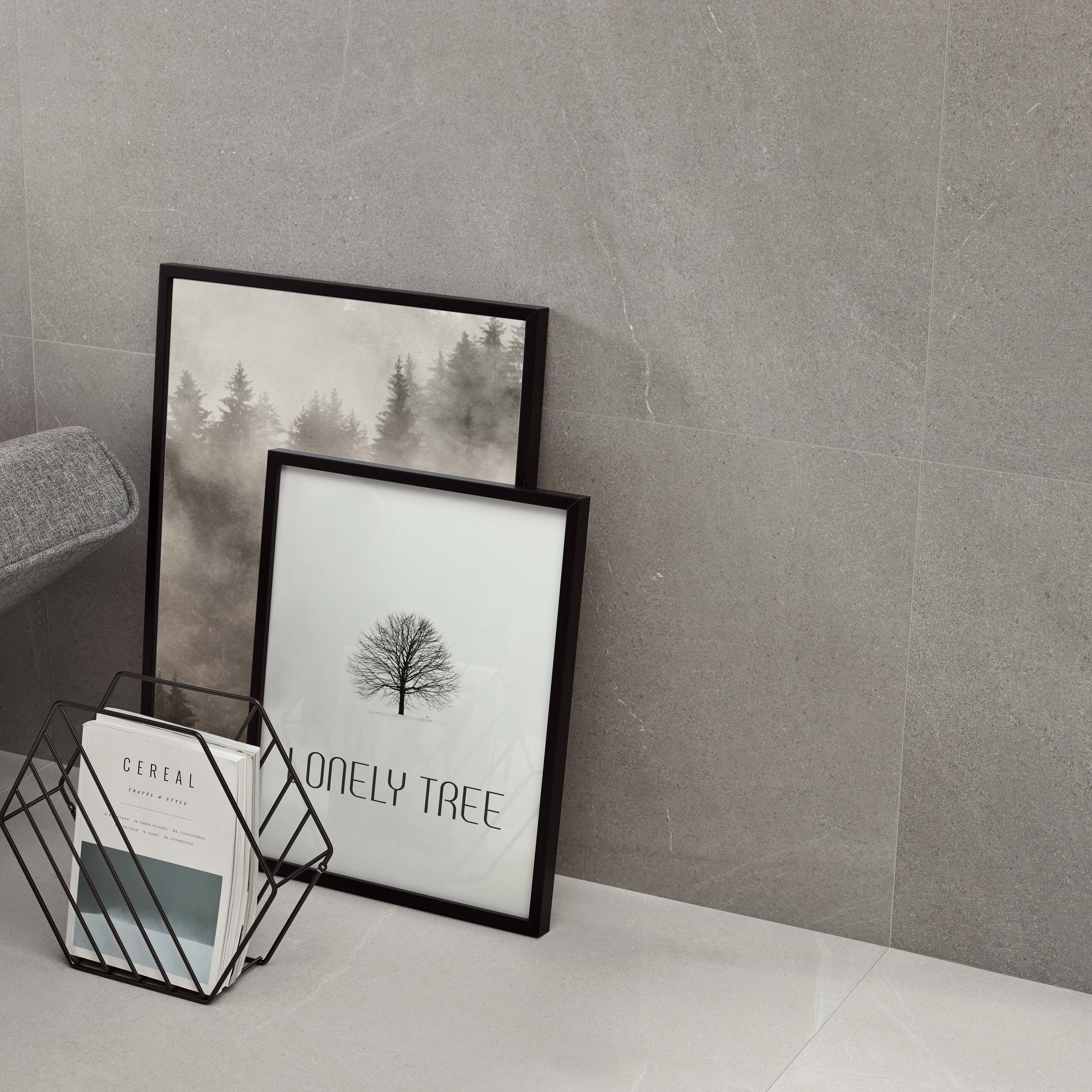 Klinker Tenfors Bellevue Grey Marmor Matt 60x60 cm