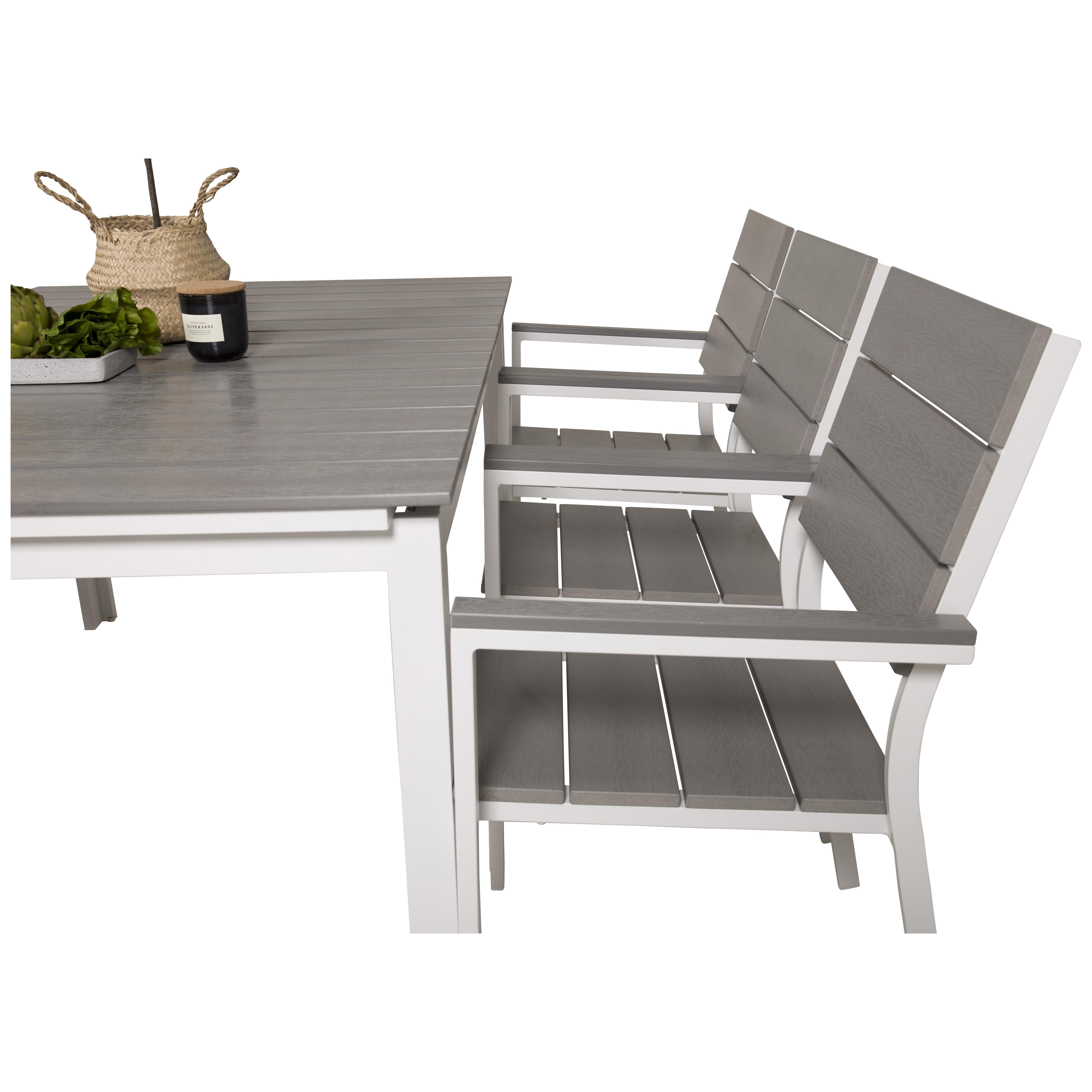 Matgrupp Venture Home Lova 160/240 med 6 Lova Stolar