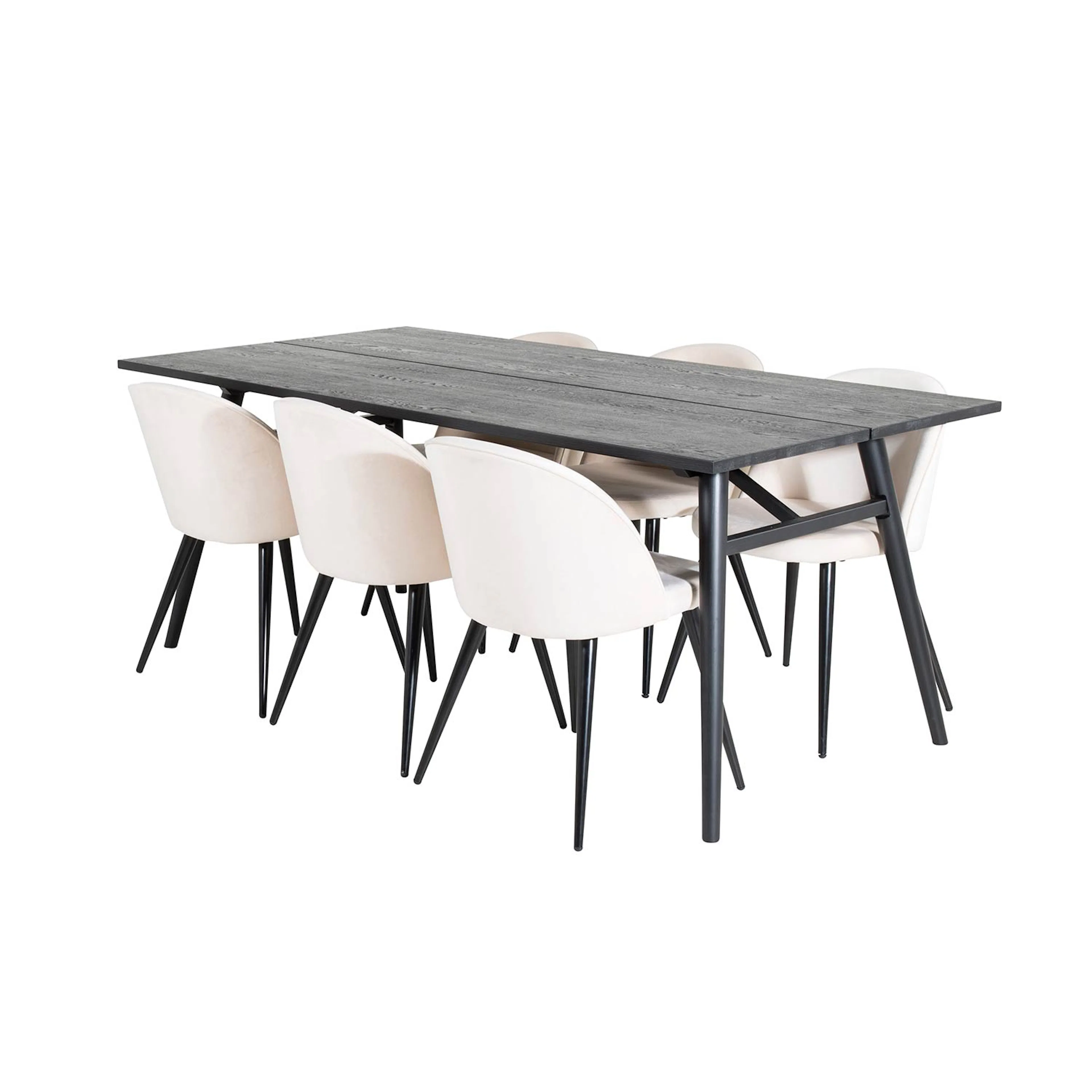 Svart/Beige