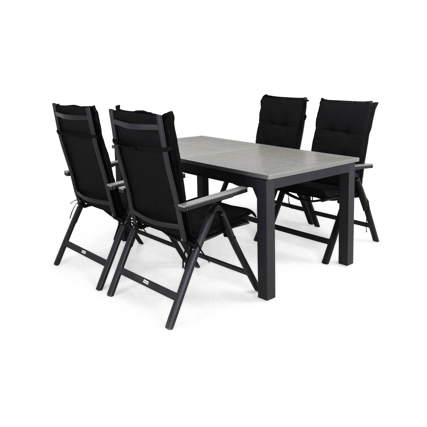 Matgrupp Comfort Garden Monaco Matgrupp Utomhus 152-210x90med4 Monaco Light Positionsstol Dyna
