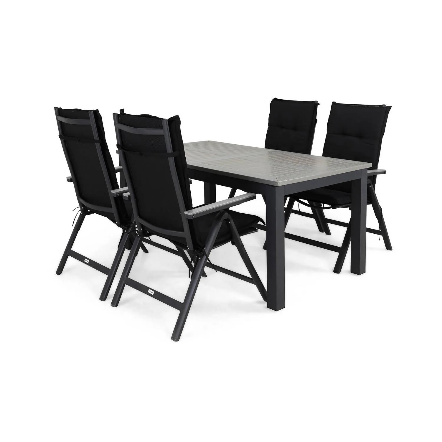 Matgrupp Comfort Garden Monaco Matgrupp Utomhus 152-210x90med4 Monaco Light Positionsstol Dyna