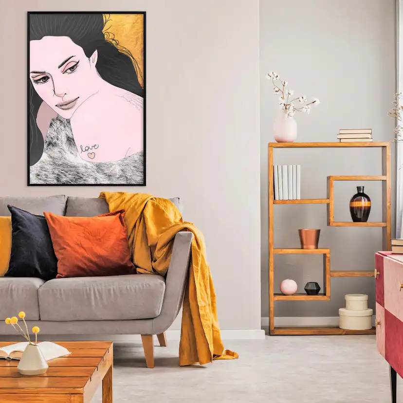 Poster Artgeist Affisch Sensual and Love