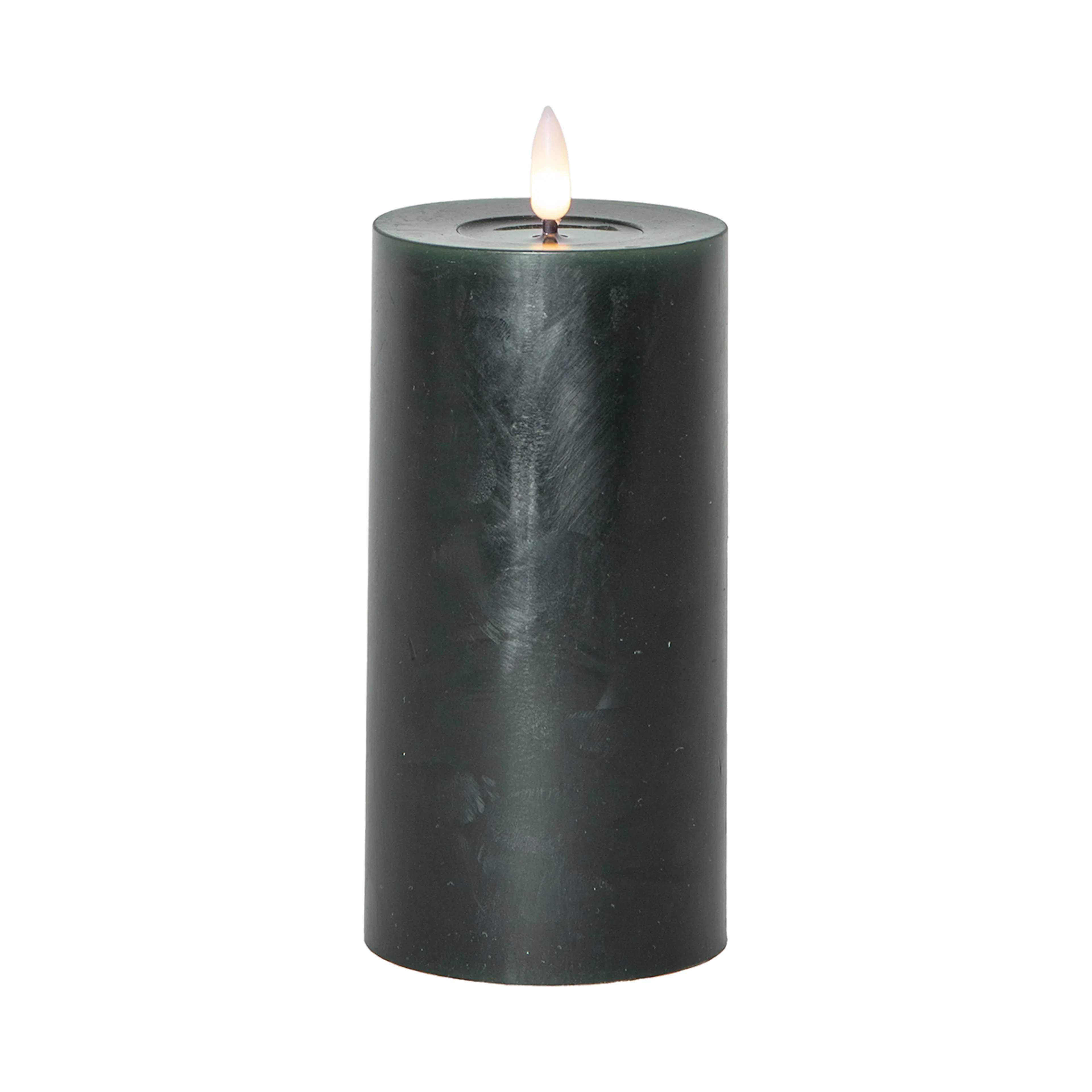 LEDBlockljus Flamme Flow 17,5 cm Green Green