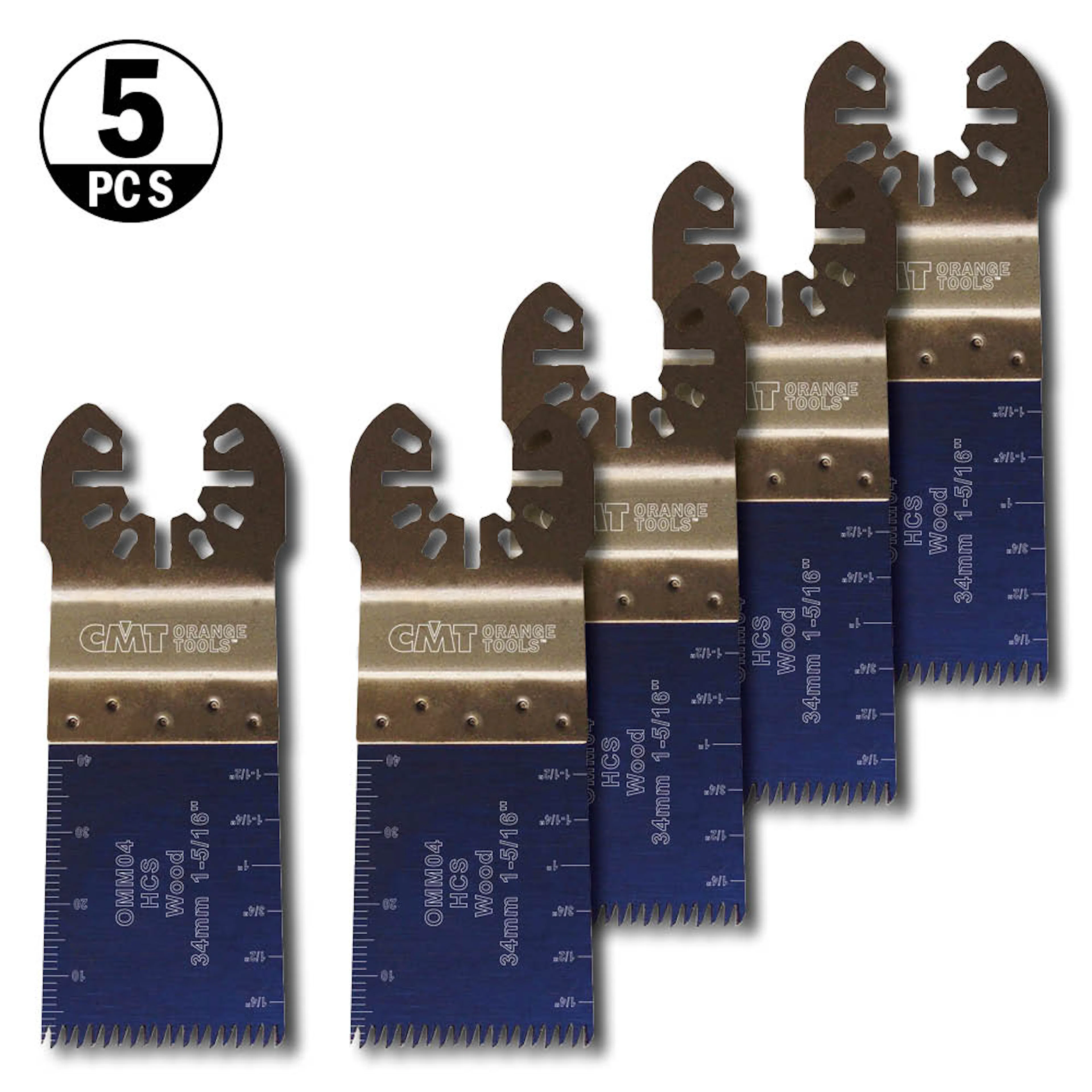 Multicut CMT Orange Tools HSS Trä/plast 34x40 mm