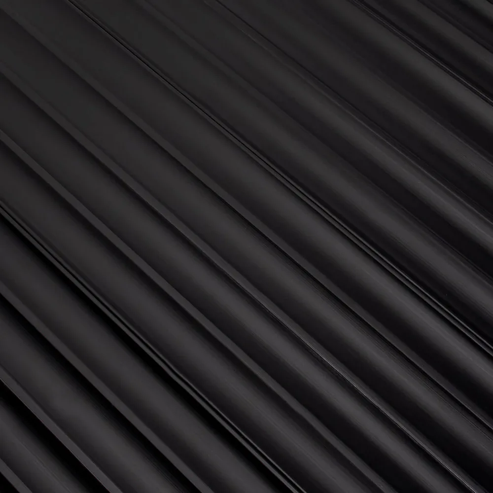 Väggpanel Lamelio Onda Svart