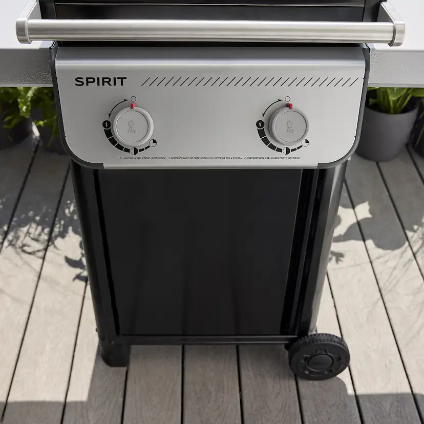 Gasolgrill Weber Spirit E-210 med 2 Brännare & Sidobord