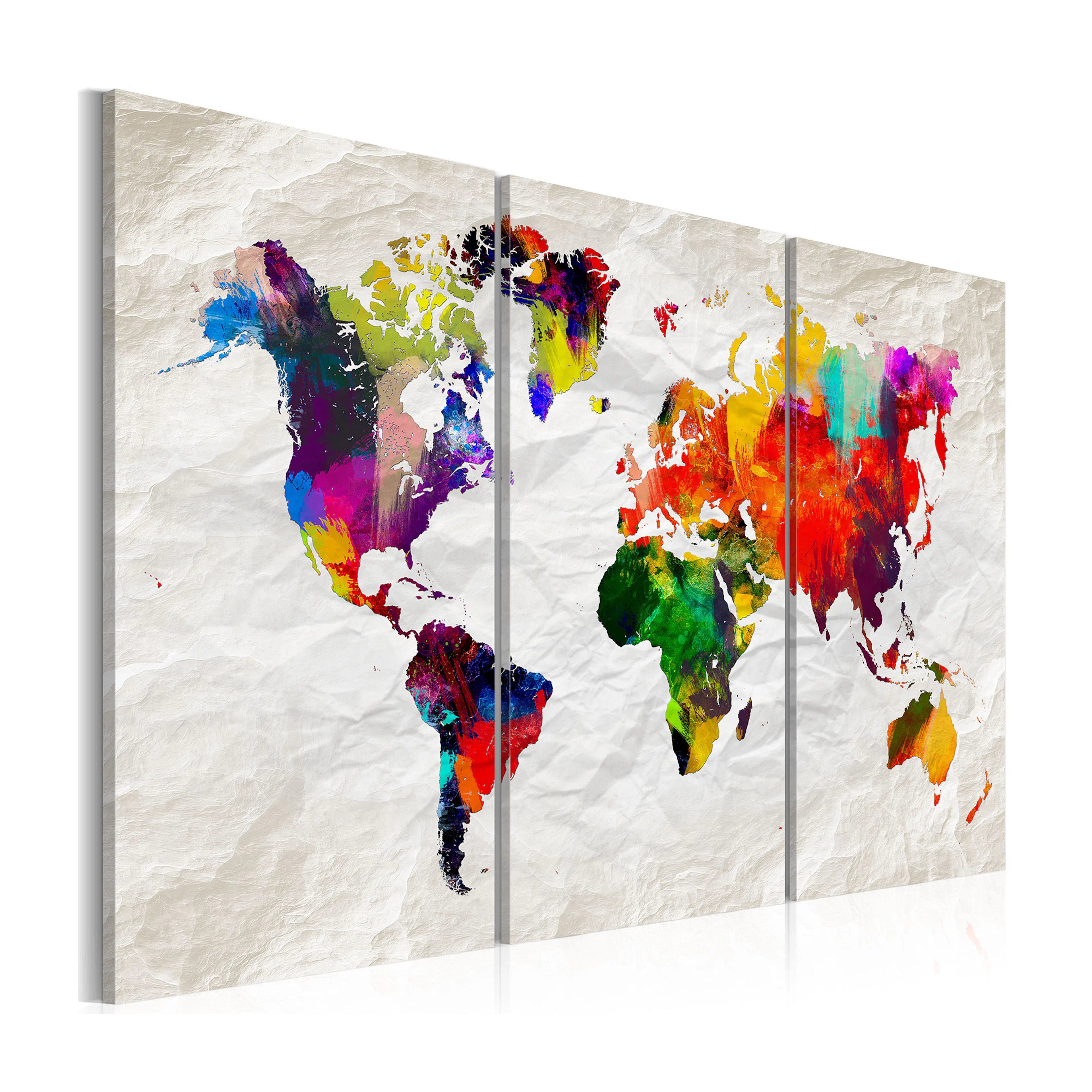 Tavla Arkiio World Map Rainbow Madness II