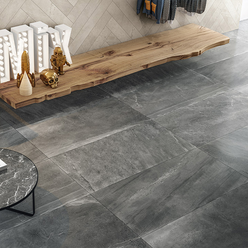 Klinker Coem Ceramiche Brit Stone Mörkgrå Grå 30x60 cm Matt_OLD