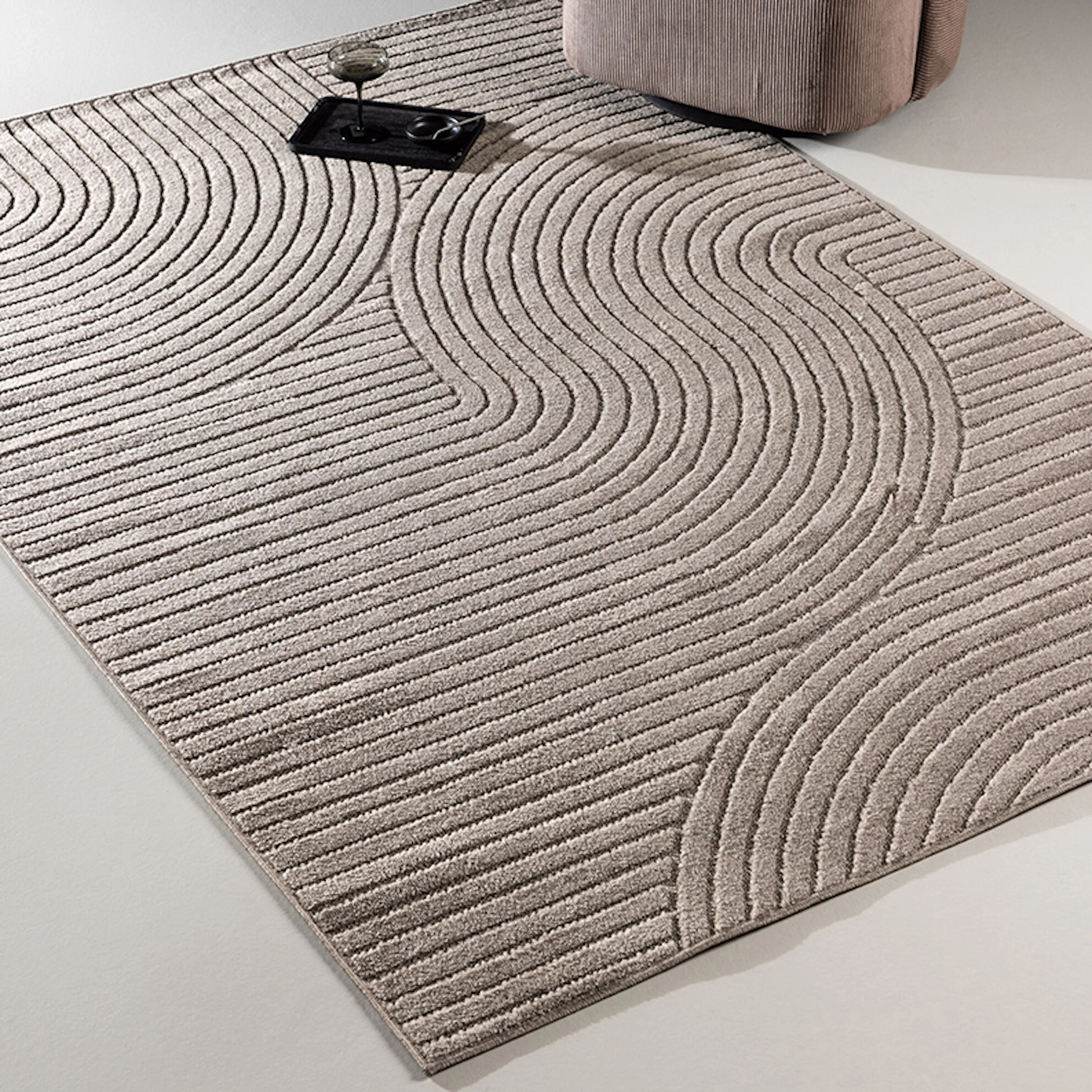 Vince Solar   - 290*200-  -Rectangular-Brown Mått: 200x290 cm