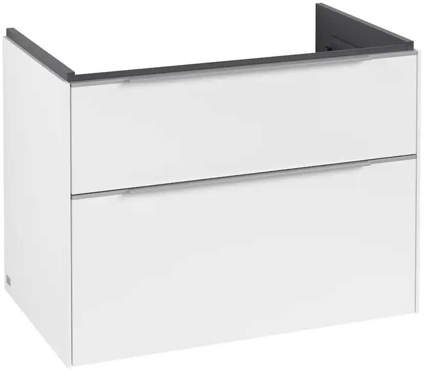 Tvättställsskåp Villeroy & Boch Subway 3.0 med 2 Lådor