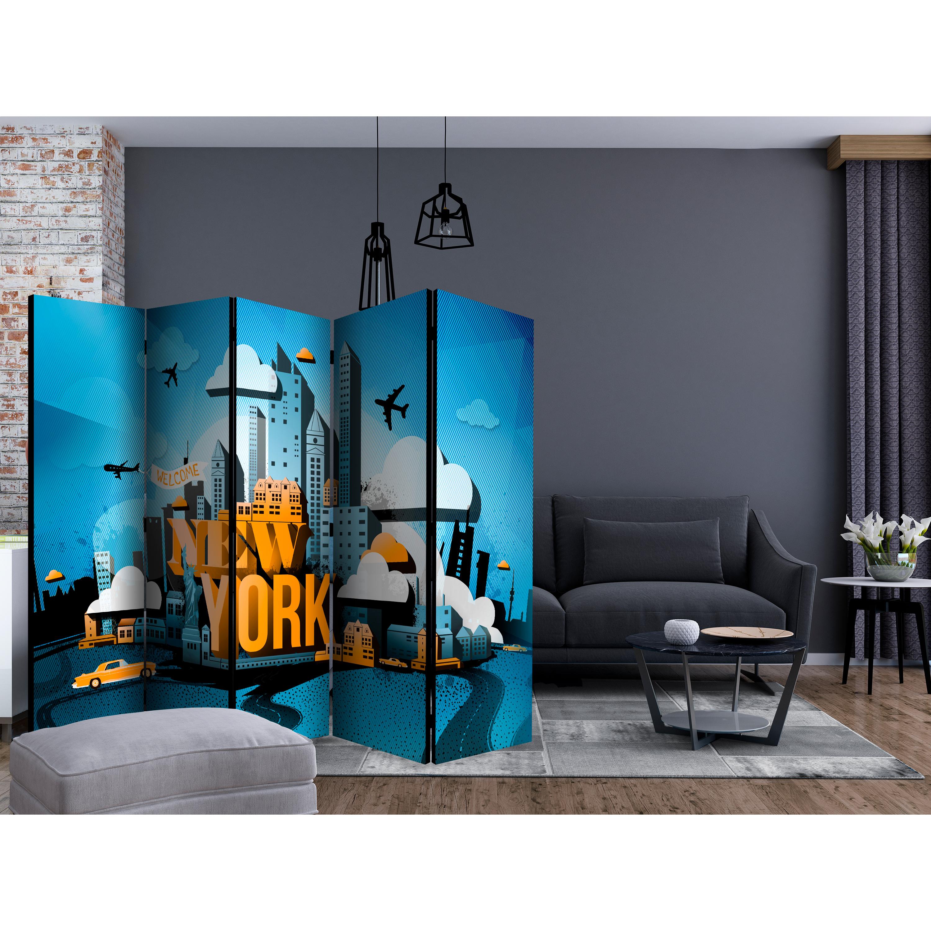 Rumsavdelare Skärmvägg Arkiio New York Arkiio Welcome II 225x172 cm