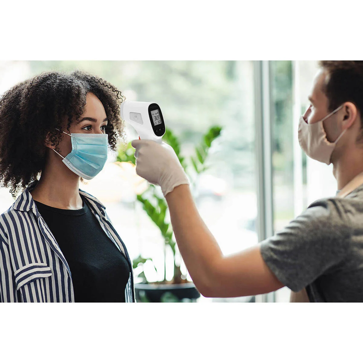 Digital Febertermometer MOTOROLA TE 93 med Infraröd Teknik