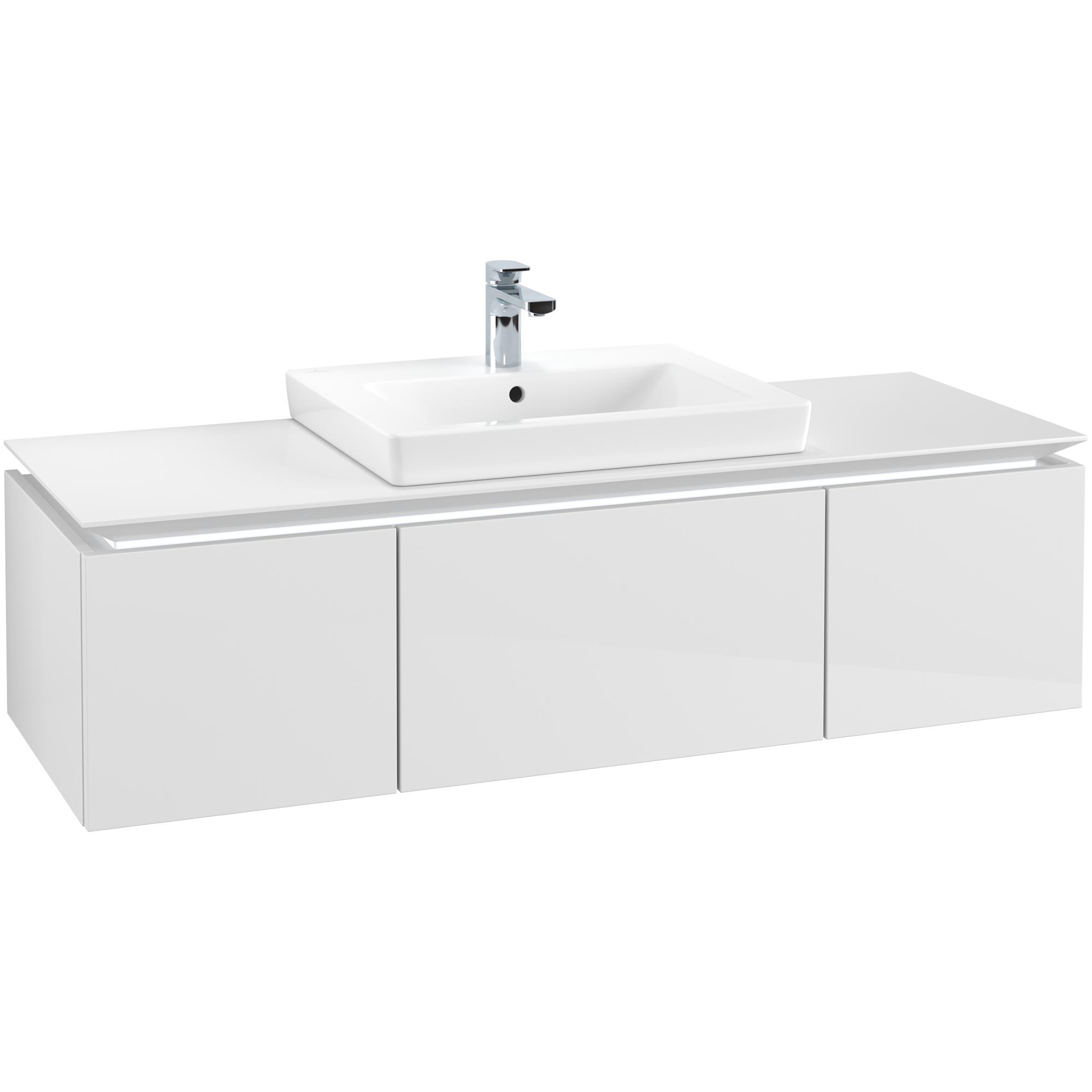 Tvättställsskåp Villeroy & Boch Legato Kompakt med 3 Lådor för Tvättställ