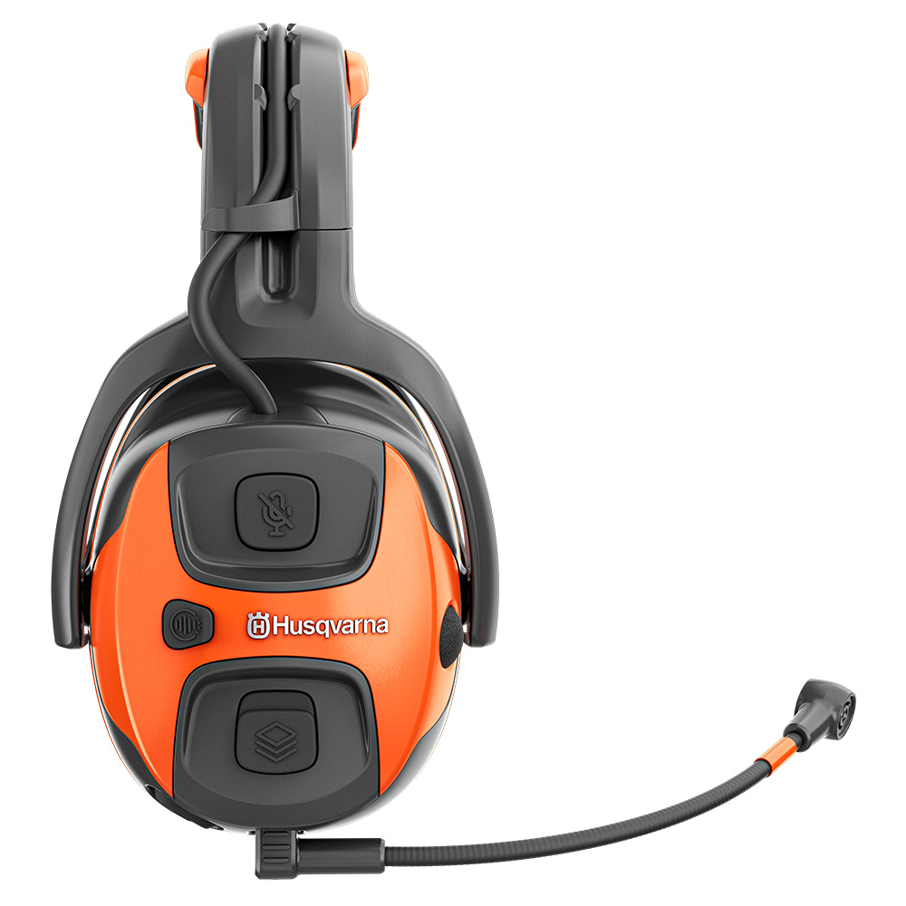 Hörselskydd Husqvarna X-COM Active Med Hjässbygel