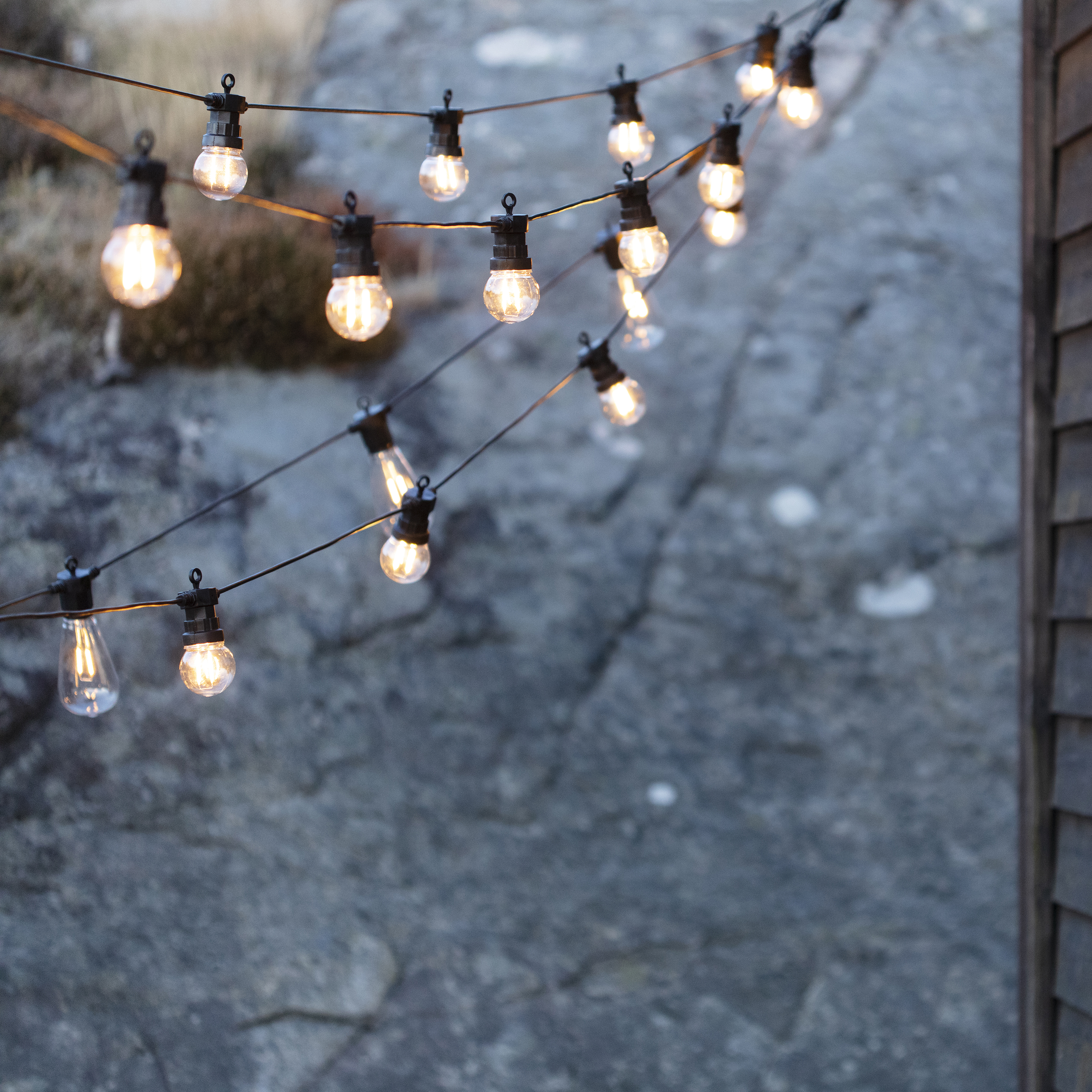 Ljusslinga Markslöjd Garden 24 Party 10L G45 LED Utebelysning 5,5m