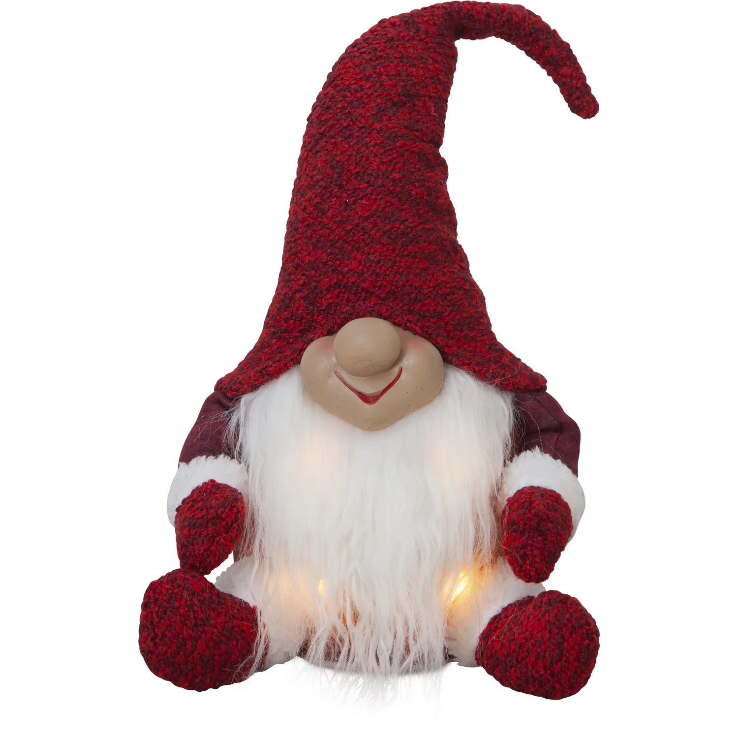 LED Santa Red 34cm Röd