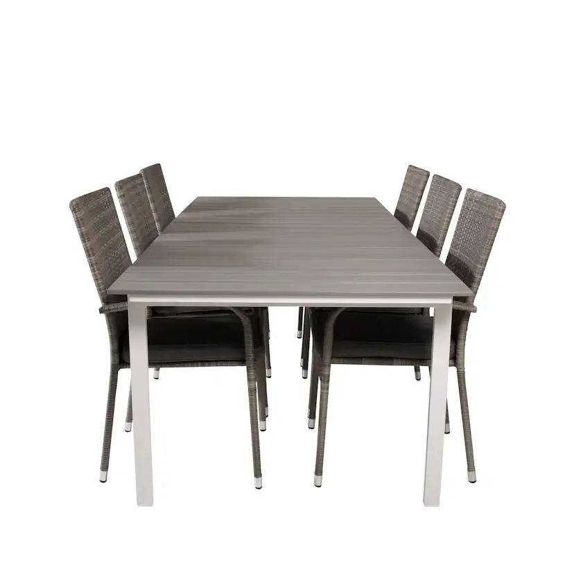 Matgrupp Venture Home Lova 224/324 med 6 Asta Stolar