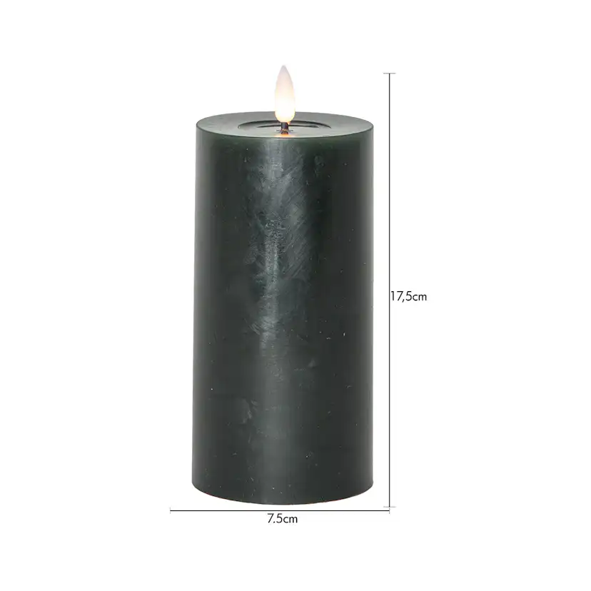 LED-Blockljus Star Trading Flamme Flow 17,5 cm