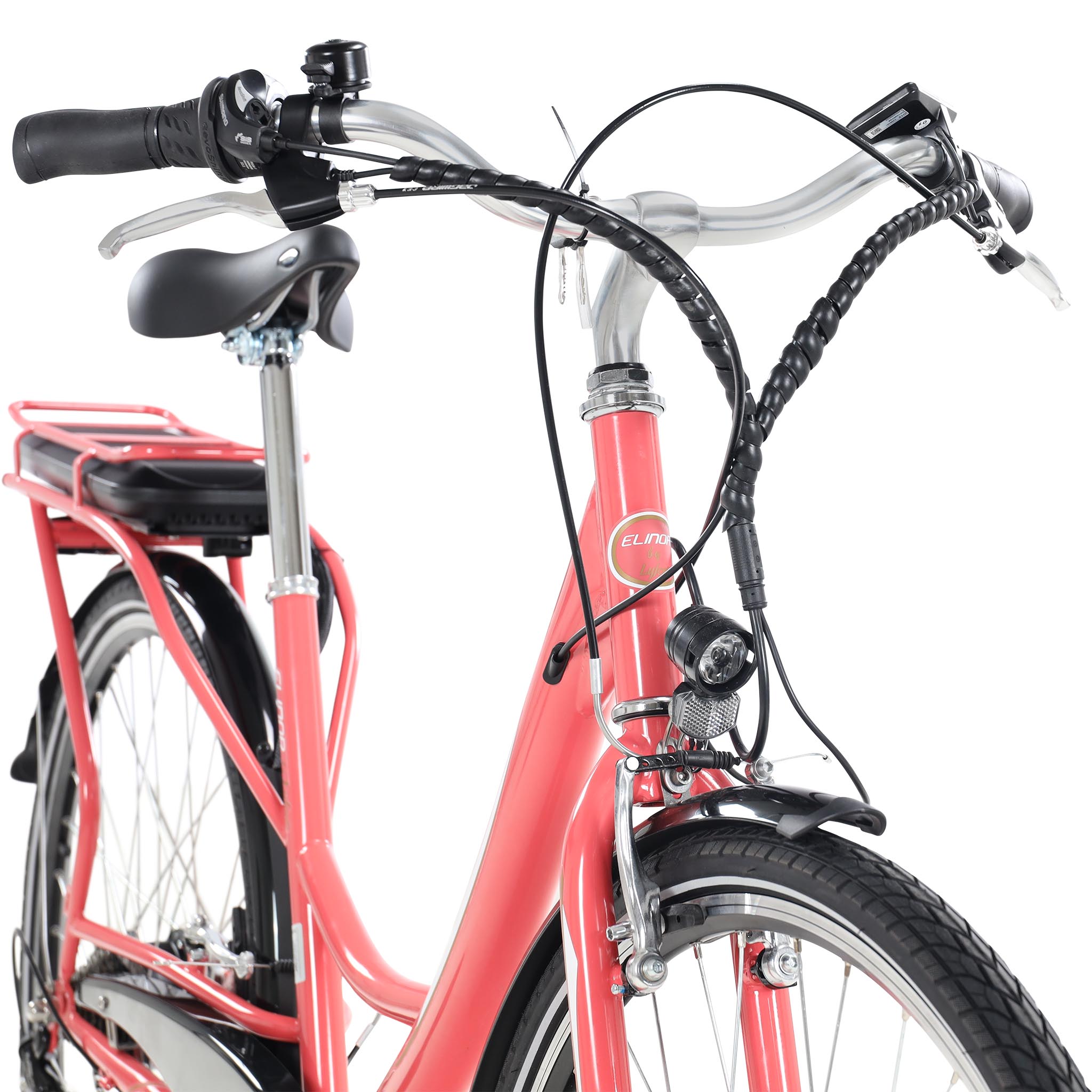 Elcykel Lyfco Dam 28" Elinor 13 Ah Rosa
