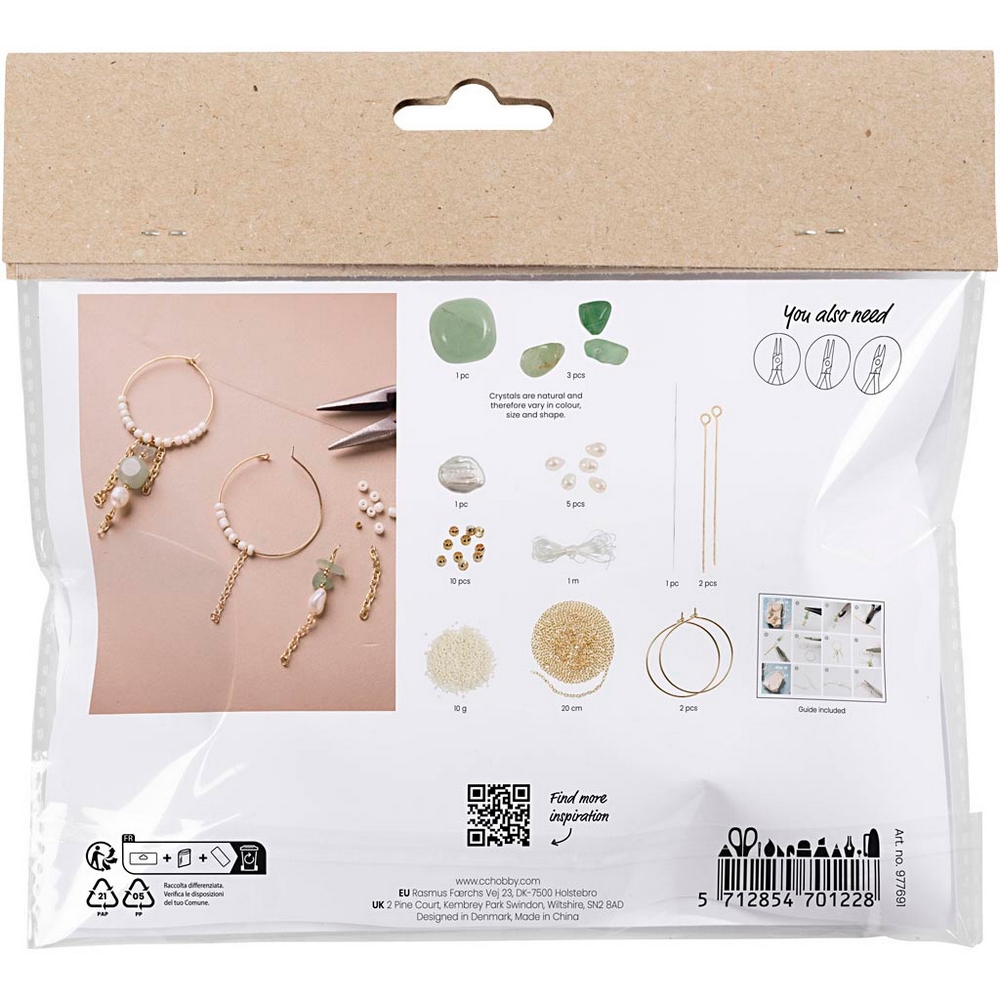 DIY-kit Creativ Company Smycken Aventurinmix